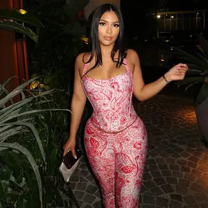 Women's Clothing Sheath Dress And Backless Pants Set