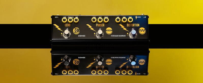 Donner X Third Man Hardware Triple Threat 3-in-1 Analog Multi-Effects Guitar Pedal