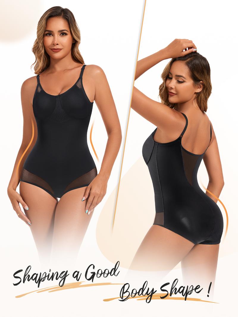 Women's 2025 Solid Color Bodysuit Shapewear, Adaptive Everyday Underwear, Stretchy Lingerie, Minimalist – Trendy Comfort for On - the - Go Lifestyles