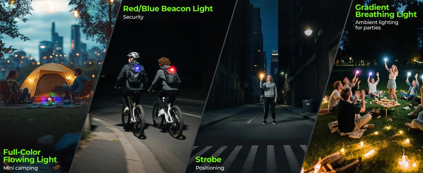 Wurkkos HD03 High-Strength Magnetic Clip-on Work Light | 95% High CRI Illumination 680 Lumen Dual Light Source | USB-C | IPX6 Waterproof and Dustproof | Multi-functional mini Flashlight for Machinery/Repair/Camping