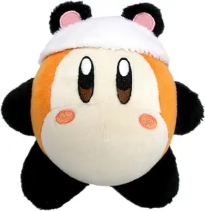 Little Buddy Kirby's Adventure All Star Collection-Waddle Dee Panda Stuffed Plush Dolls, 5.5"