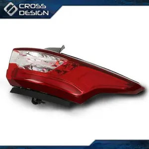 CROSSDESIGN LED Right Tail Light Outside Fit For 18-21 Chevrolet Traverse Passenger Side RH