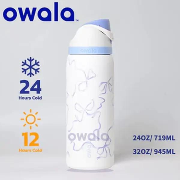 Owala UO Exclusive “Tied and True” FreeSip 32oz 👀💙
