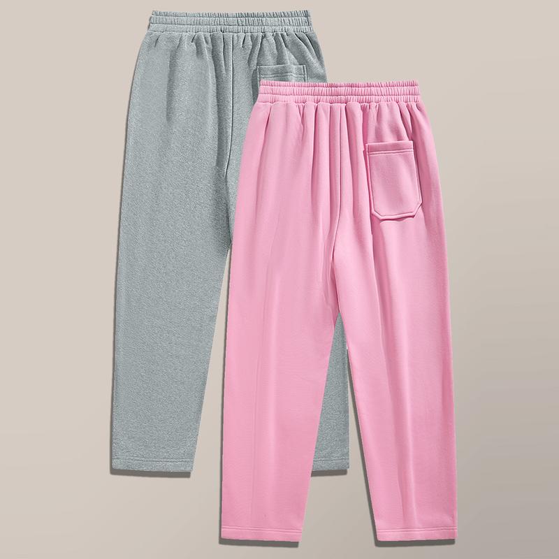 Men's Solid Color Fashion Slim Straight Long Pants