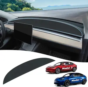 Dashboard Cover Mat for Tesla Model 3 / Model Y UV Resistant | Reduces Glare Mat | Protects Dashboard | Improves Driving Safety