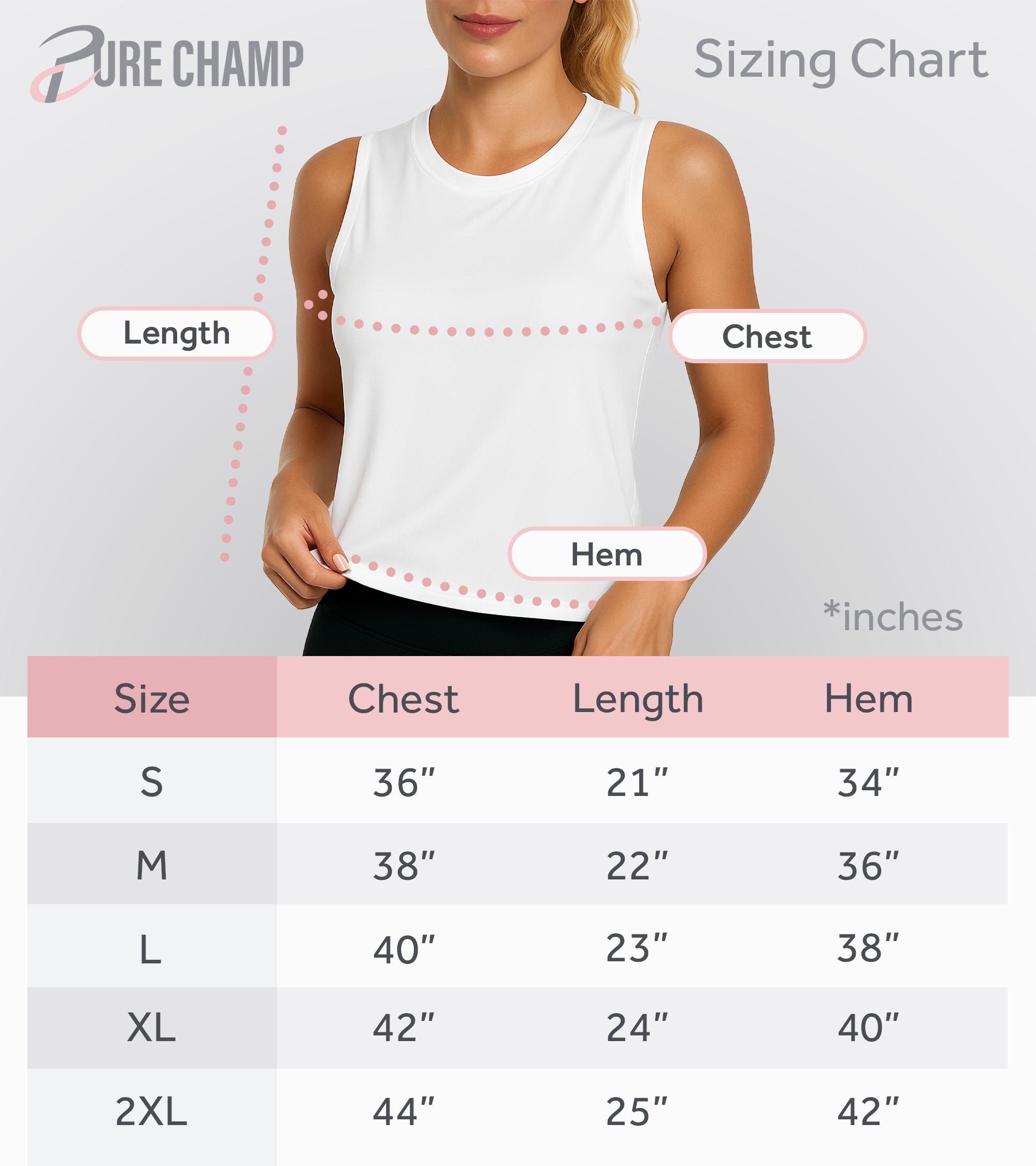 PURE CHAMP 3 Pack Summer Ice Silk Tank Tops For Women - Athletic Sleeveless Shirts For Running Yoga Gym Tennis Lightweight Breathable Fabric UPF 50+ Protection