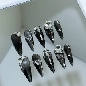 Live Only: Five Pairs of Luxury  press-on nails