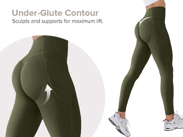 BRXL Scrunch Butt Leggings for Women Amplify Contour Legging Seamless Yoga Pants Workout Gym Booty Lifting Tights-1