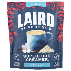 Laird Superfood Superfood Creamer®, Vanilla, 8 oz (227 g)