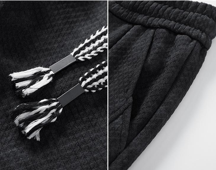 Men's Tie Dye Polyester Knit Joggers - Loose-Fit Athleisure Streetwear Track Pants with Elastic Drawstring Waist, Comfy Men's Clothing