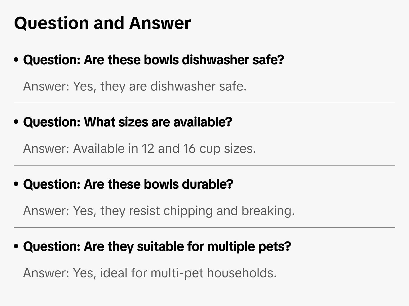 NEATER PETS Extra Large Stainless Steel Pet Bowls for Dogs or Cats