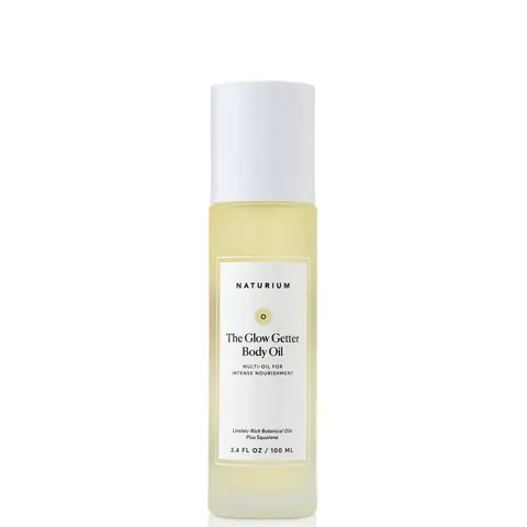 Naturium The Glow Getter Body Oil (100ml) - Hydrating, Vanilla Coconut Scented Body Oil