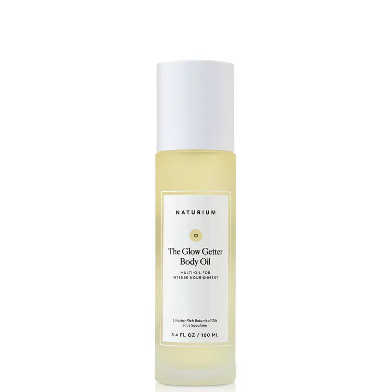 Naturium The Glow Getter Body Oil (100ml) - Hydrating, Vanilla Coconut Scented Body Oil