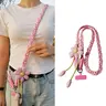 Cute Sunflower Lanyard Crossbody Strap - Clip-On Phone Charm, Flower Design Universal Accessory for iPhone 17, Most Phones, Teacher Essential for Travel