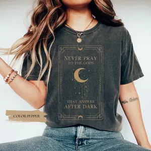 Addie LaRue Comfort Colors® Shirt Fantasy Bookish Quote Tshirt Dark Academia Fandom Merch T-shirt Booklover Reading Gift Constellation Tee