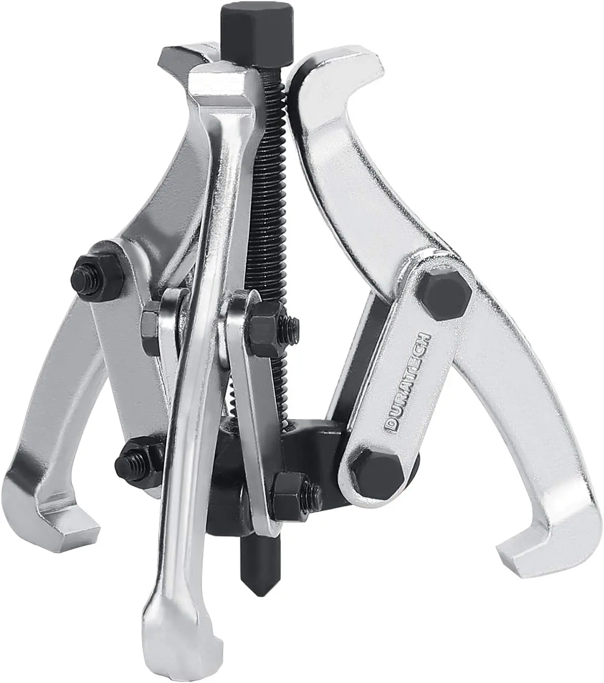 3-Inch CR-V Steel 3-Jaw Gear Puller - Fully Assembled Mechanical Removal Tool for Cars/Motorcycles, Pulleys, Flywheels, Firm Grip for Disassembly, Durable Reliable for DIY Enthusiasts