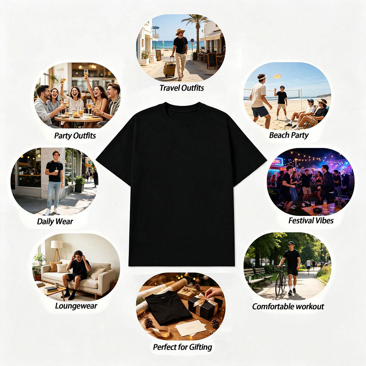 Men's Unisex Print T-Shirt, Menswear Streetwear Round Neck Soft Retro 90s Horror Movie Graphic Tee with Jack-O-Lantern Designs for Halloween Parties, Casual Short Sleeve Everyday Top,sohochic
