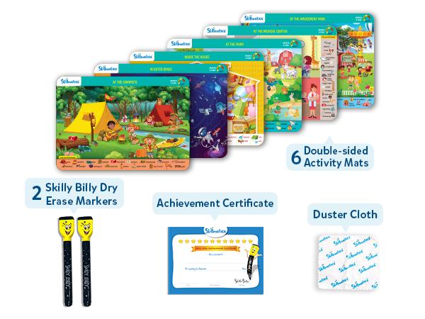 Skillmatics Search and Find Educational Game - Reusable Preschool Learning Activities, Perfect for Toddlers & Kids Who Love Toys, Art & Crafts, Gifts for Boys & Girls Ages 3 to 6