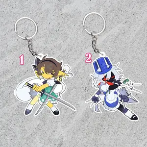 Forsaken acrylic keychains: Shedletsky and 1x1x1x1 charms