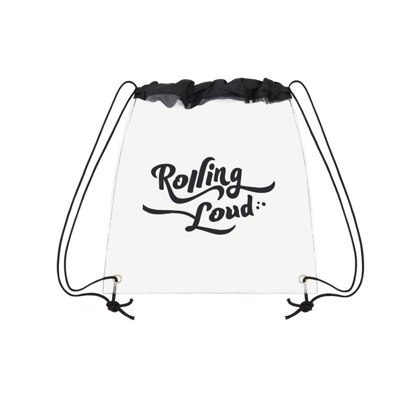 Clear Bag Cinched Back Pack - Festival Approved