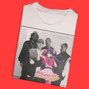 Anime Japanese Vintage Graphic Tee, Ai Hoshino Tshirt, Oshi no Ko Shirt, Manga Anime Shirt, Unisex Cotton T-Shirt, Anime Clothing, Trendy T-Shirt, Gift T-Shirt Top Menswear Womenswear Streetwear