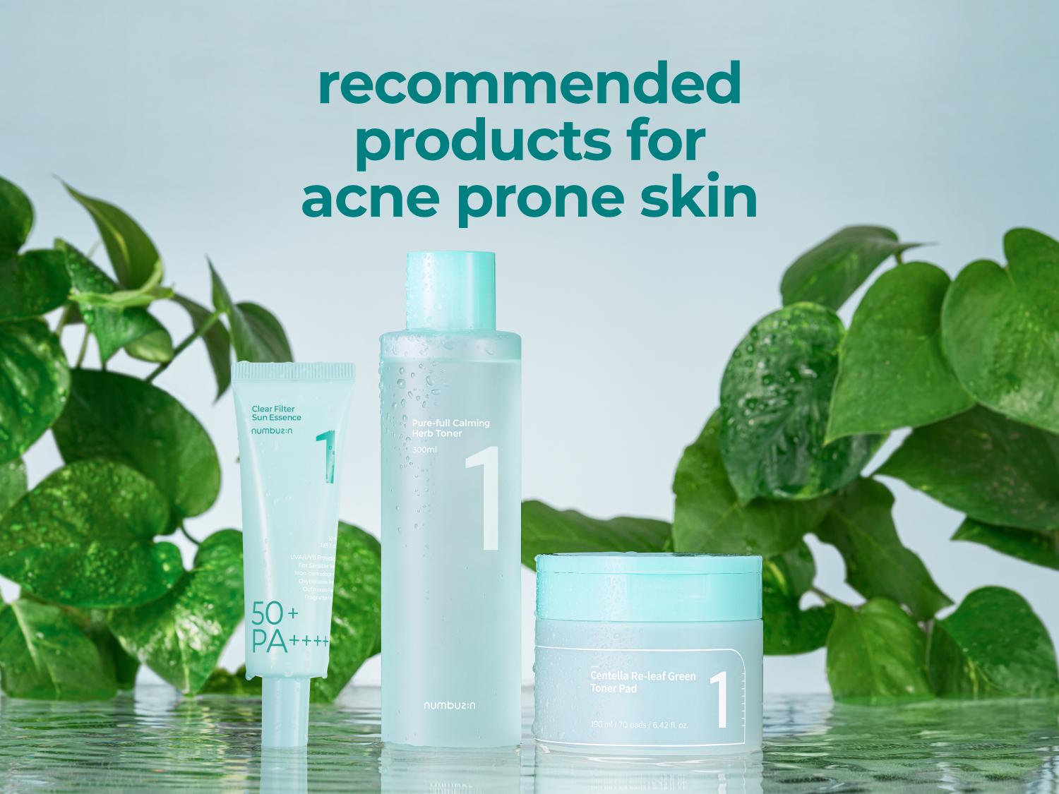 [numbuzin official shop] No.1 Toner | Pure-Full Calming Herb Toner |  | Breakouts, Redness, Excess Oil Control | Centella Asiatica, Heartleaf, Licorice Root | Acne-Prone, Sensitive Skin | 10.14 fl. oz.