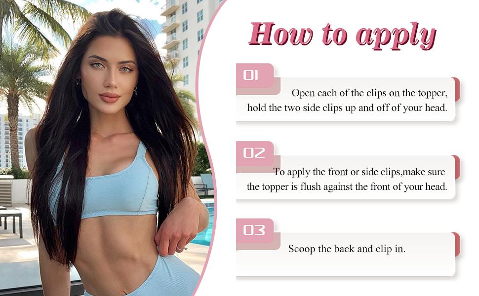 PANEWAY Hair Topper for Women 18 Inch Long Straight Big Base for Maximum Coverage on Thinning Hair Snug Fit with Realistic Illusion Hairline Your Confidence Solution