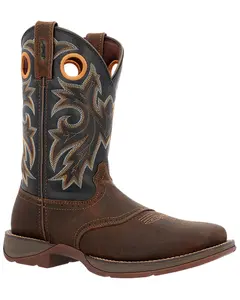 Durango Men's 11" Rebel Performance Western Boot Broad Square Toe - Ddb0499