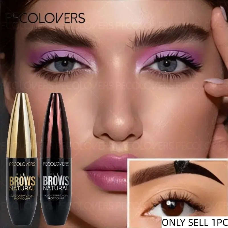 1PC Eyebrow Soap Wax Eyebrow Makeup Gel 2 IN 1 Natural Pomade Waterproof 3D Tint Eyebrow Enhancer Eyebrow Tinting Cream Multi Use Cream Soap Brows Look