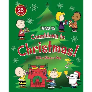 Countdown to Christmas!: With a Story a Day (Peanuts) Hardcover – Picture Book, October 5, 2021