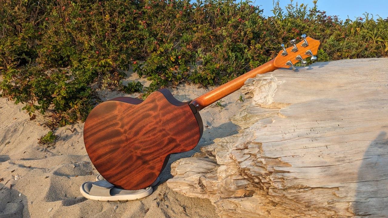 TerraVerb TV1 Smart Guitar With HyVibe Preamp LTD Acoustic-Electric Guitar And Gig Bag