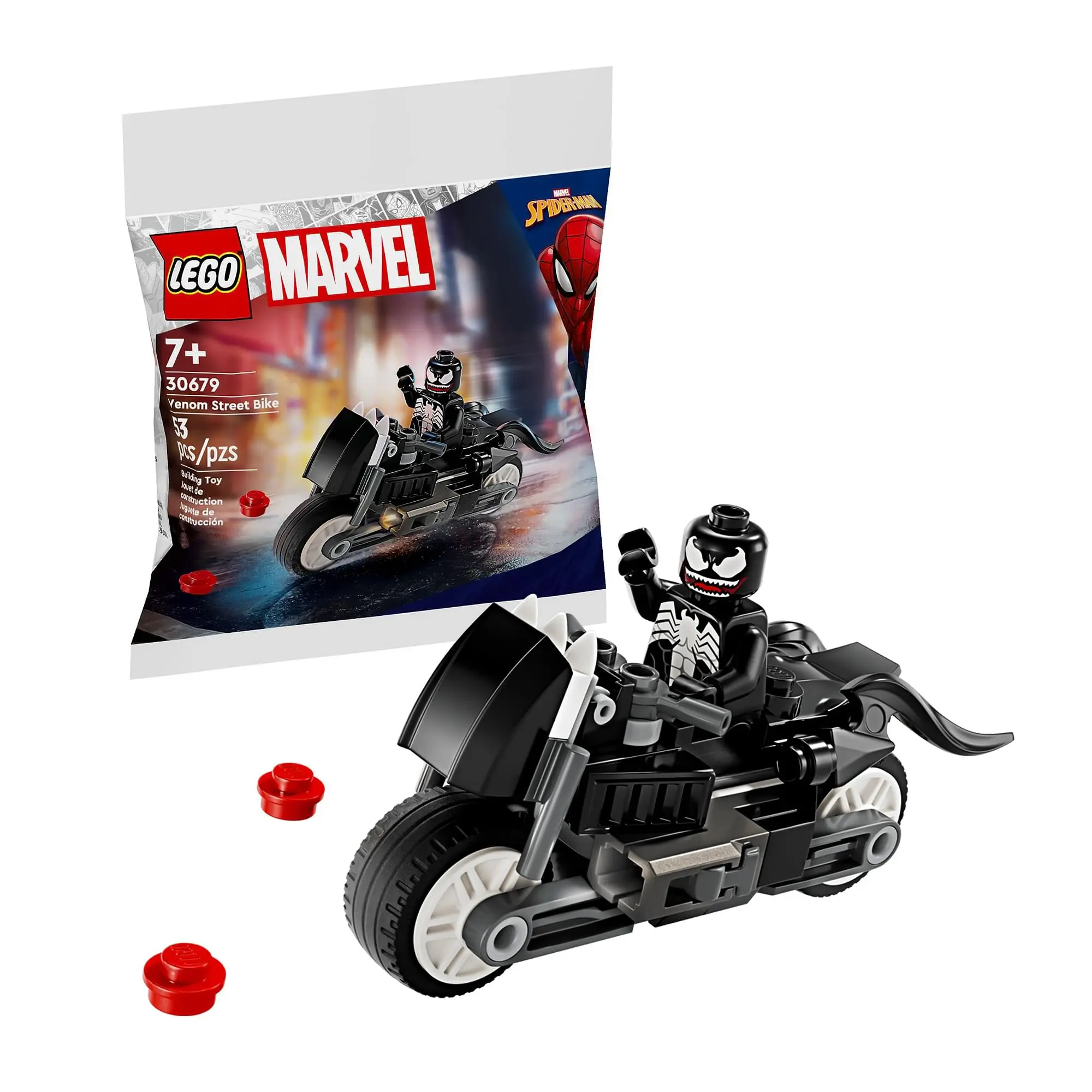 Marvel LEGO 30679 Venoms Motorrad 53-Piece Building Set