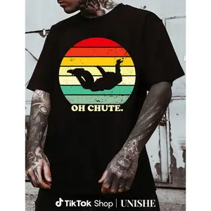 100% Cotton Oh Chute Tee – Iconic Skydiving Shirt