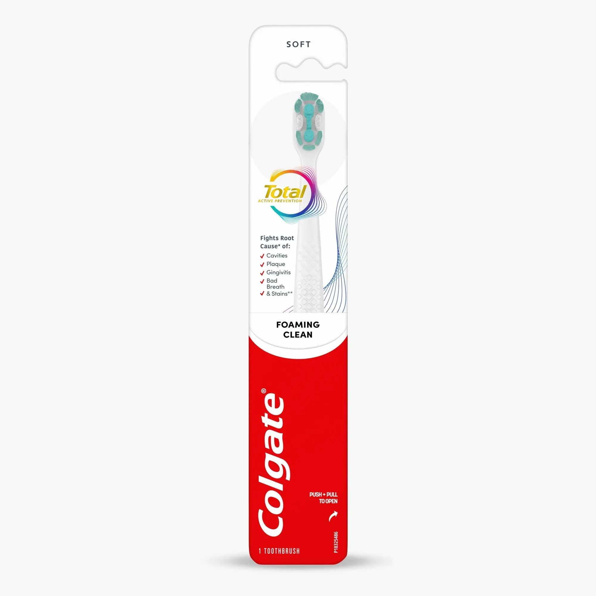 Colgate Total Foaming Clean Soft Toothbrush