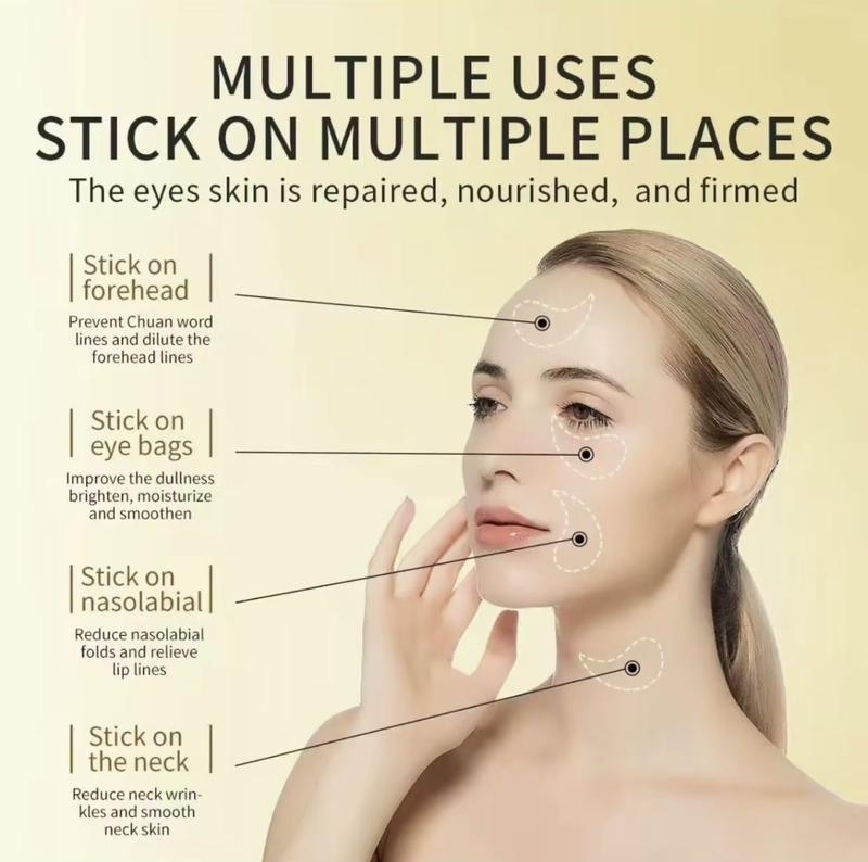 Avocado Moisturizing Collagen Eye bagMask,60pcs/set Under Eye Mask, Eye Care Product for Dark Eye Bags, Skin Care  Gift Moisturizer Hydrating Comfort