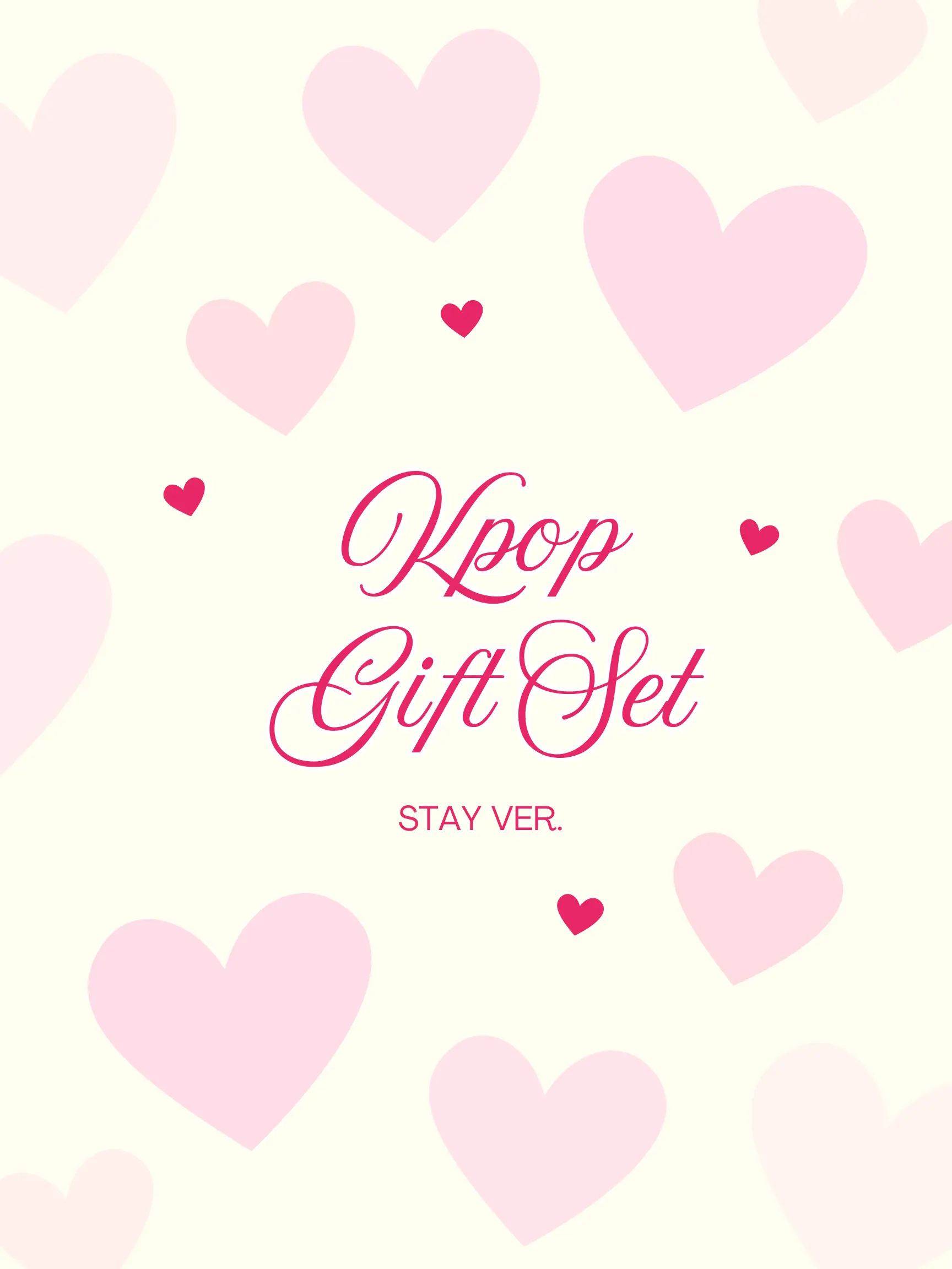 KPOP GIFT SET STAY VER KPOP GIFT SET STAY VER