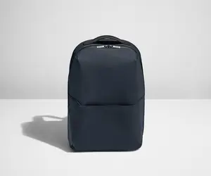The Everywhere Zip Backpack in Navy Blue