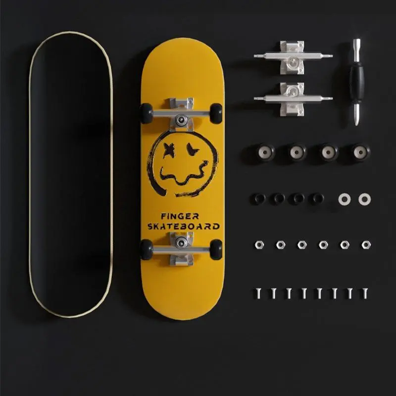 Pocket Rocket Compact and Portable Fingerboard - Fidget Boards for Tricks Practice, Fits Pockets, At Home & Street Style Training, On-the-Go Fun Equipment