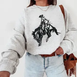 Cowboys Western  American Sweatshirt, western clothing, western tops, western cowgirl stuff, punchy western wear, western outfits for women, country girl stuff clothing, graphic tees women, sweatshirts for women, country girl clothes