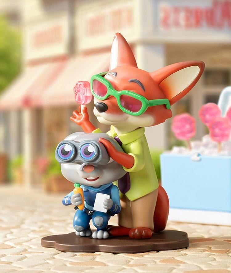 Zootopia Best Partner Blind Box Ornament, Cute Cartoon IP Peripheral Collectible Desktop Decoration, Perfect Gift forGirlFriend & Disney Fans, Fashion Creative Ornament for Home Office Decor Collection