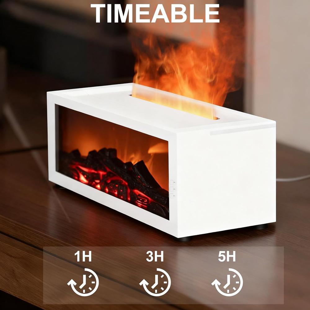 300ml Fireplace Flame Diffuser - Remote Control & Timer Auto-Off, 7 Soothing Colors Aromatherapy Diffuser for Home, Perfect Christmas Housewarming Gift Colorful LED Fragrance 2-in-1 Air Humidifier aroma Ultrasonic Set 300ml Fireplace Flame Diffuser - Remote Control & Timer Auto-Off, 7 Soothing Colors Aromatherapy Diffuser for Home, Perfect Christmas Housewarming Gift Colorful LED Fragrance 2-in-1 Air Humidifier aroma Ultrasonic Set