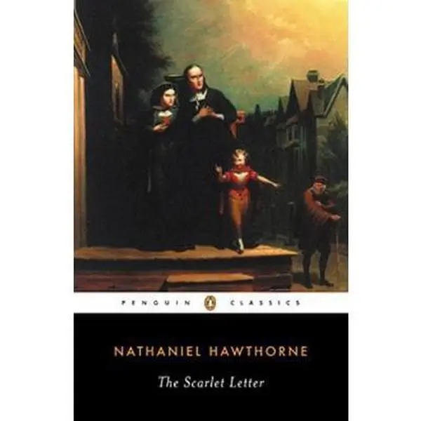 Used Book - The Scarlet Letter by Nathaniel Hawthorne, Classic Literature Allegorical Tale, Soft Cover, 0.68 lbs, English Language, 0.68 Pounds