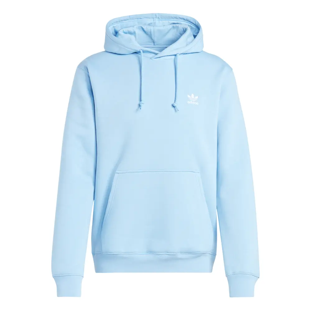 adidas Mens Trefoil Essentials Hoodie Casual Outerwear Casual - Blue