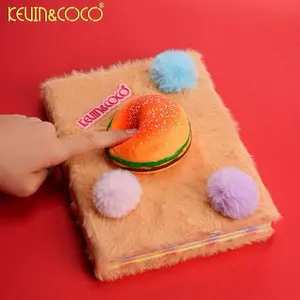 KEVIN&COCO Burguer Plush Palette-Squishy Stress Relief Makeup Palette (KC1462)