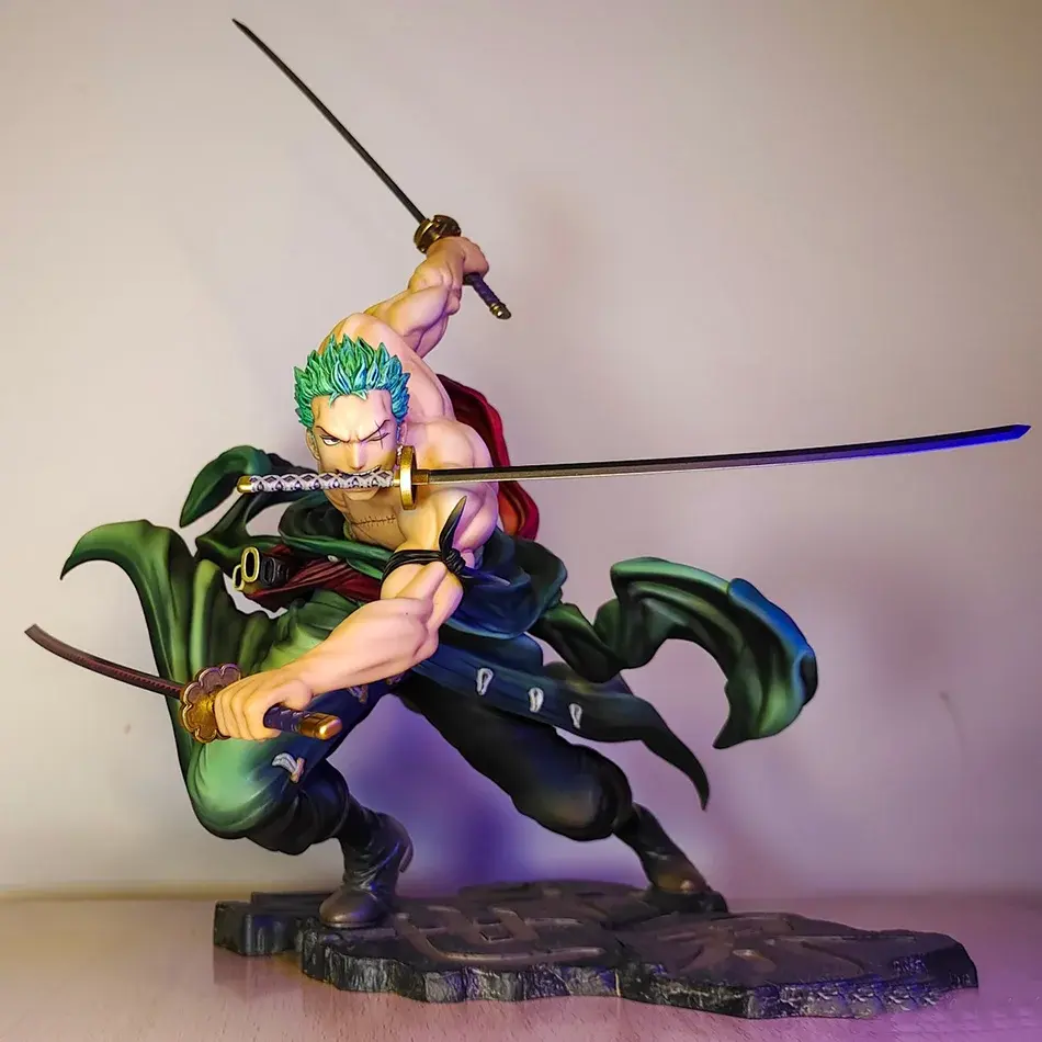 20cm Roronoa Zoro PVC Action Figure, Collectible Model, Toy, Gift, Ornament