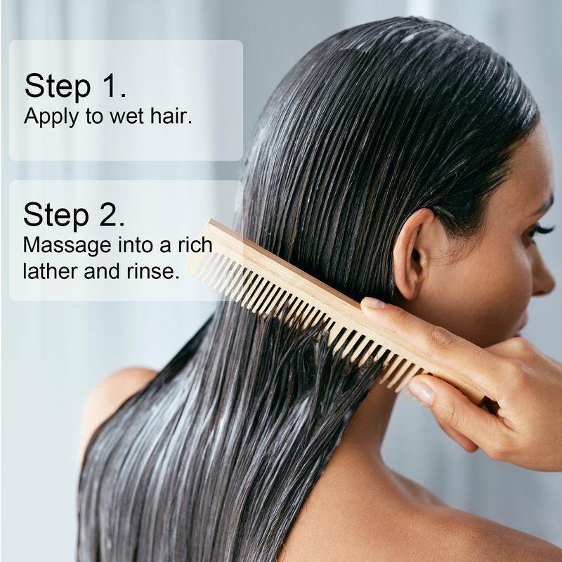 Tgideas Rosemary Batana Oil Shampoo 250ml Promotes Hair Growth Strengthens Strands Cleanses Contains Natural Extracts for Daily Care