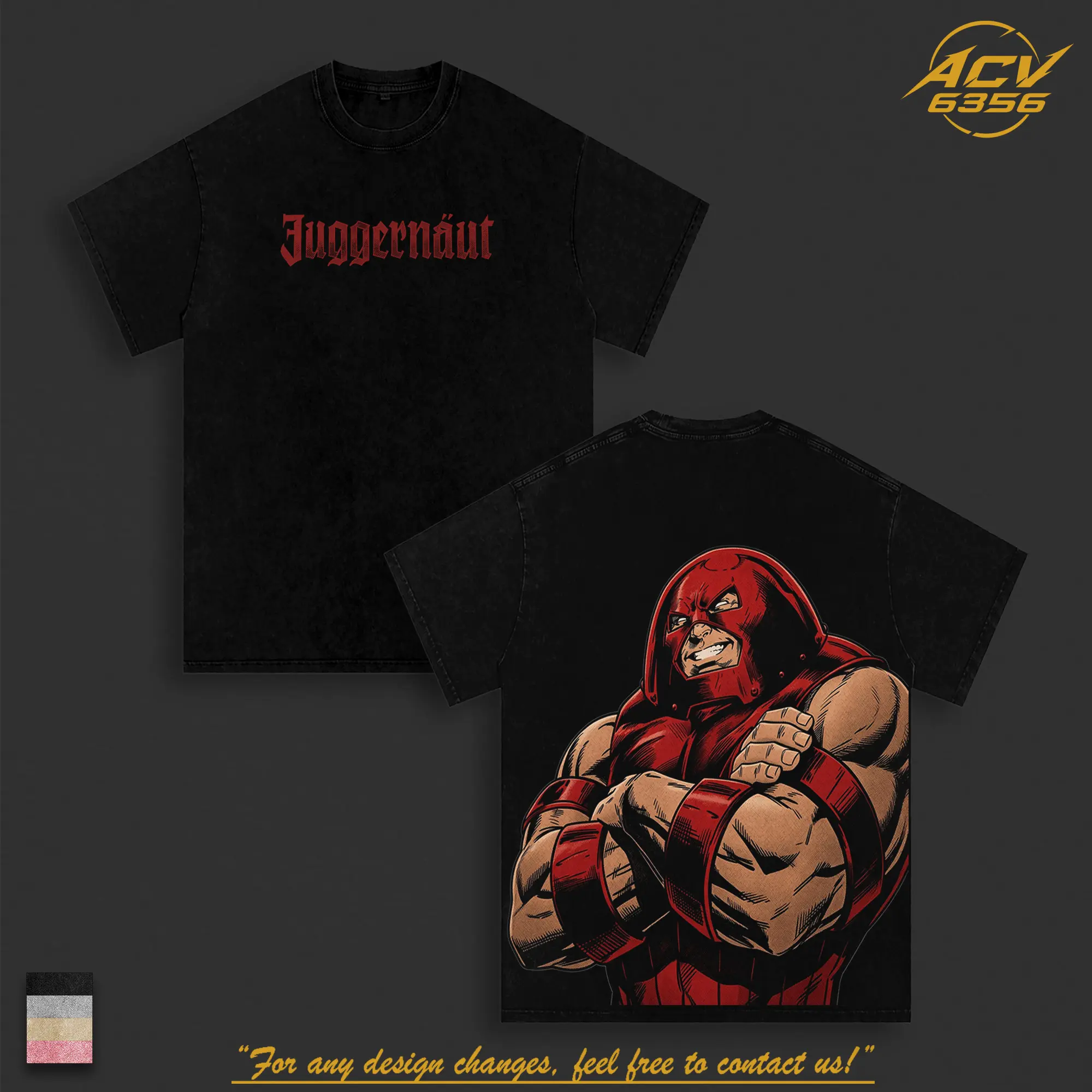 Juggernaut Retro Vintage Comic Tee – Limited Edition Unstoppable Merch Heavy Cotton Oversized Classic Supervillain Graphic T-Shirt Double Printed Unisex Streetwear Washed Court Edition Trending Comic Gift US