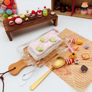 SquishyGlamToy Strawberry Cream Cake Squishy