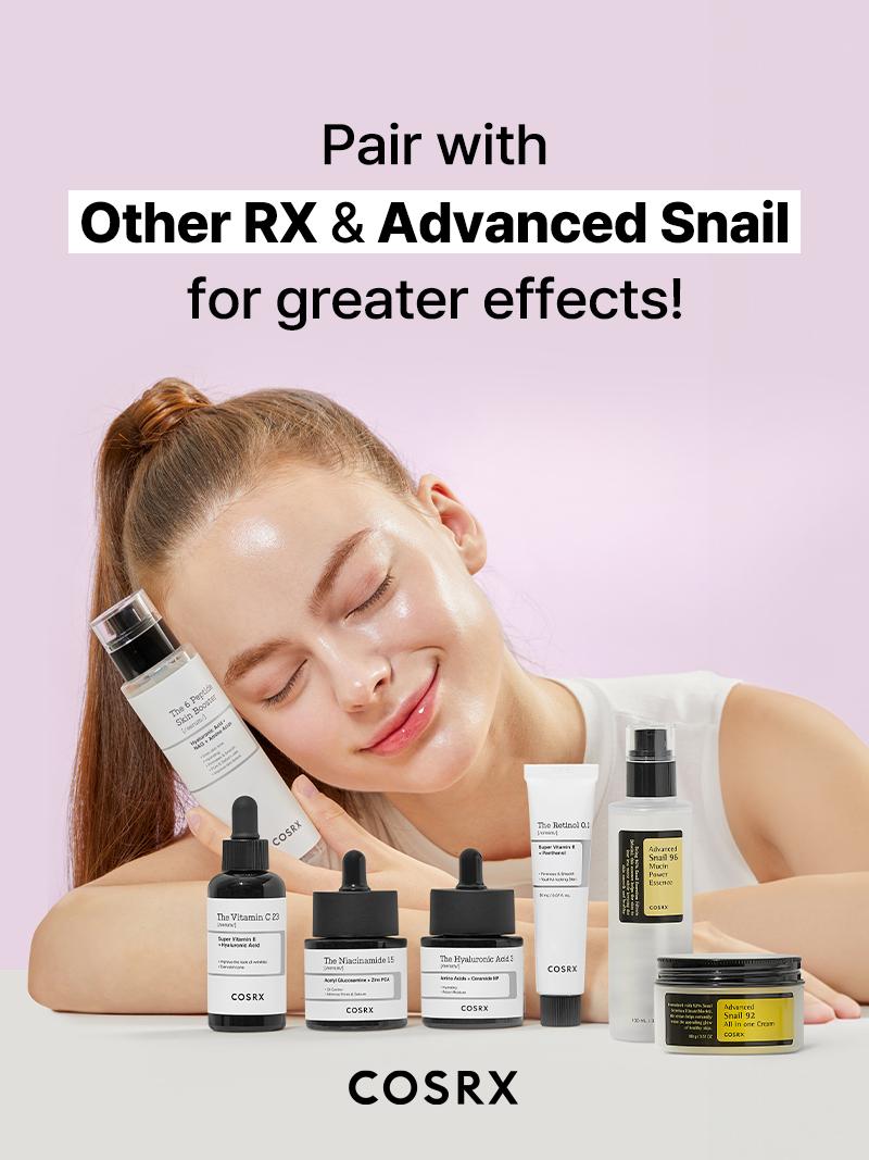 [COSRX OFFICIAL] Peptide Booster + Rx Skincare | AMPLIFY PRESCRIPTION-GRADE KOREAN SKINCARE AT HOME