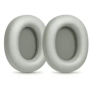 Deco Essentials Headphones Ear Pads Replacement Headset Ear Cushions Sony WH-1000XM6, Silver